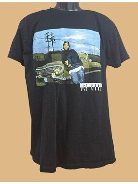 Ice Cube Graphic T-Shirt Black Mens Large